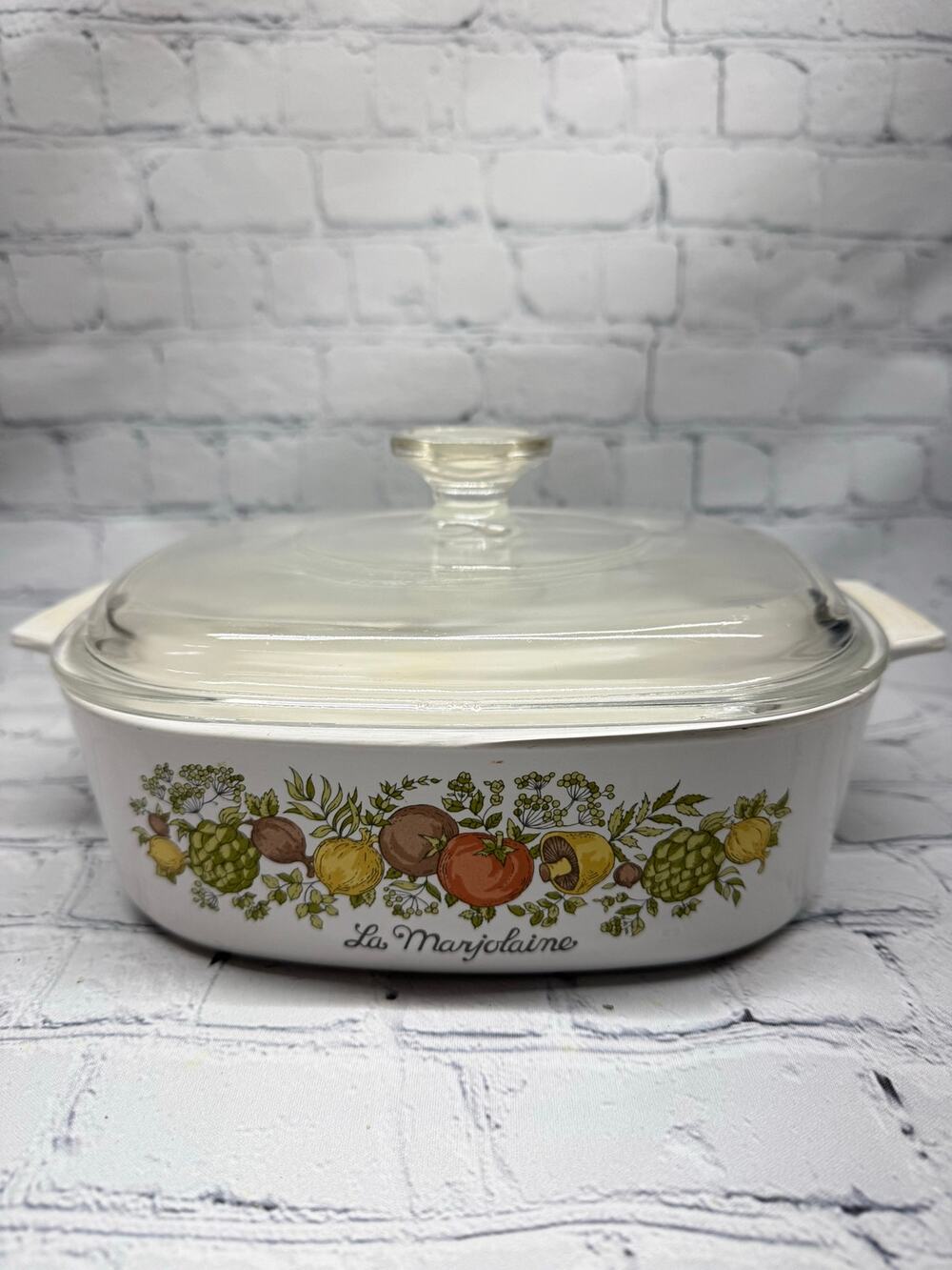 Corning Ware Vintage Baking Dish Spice of Life